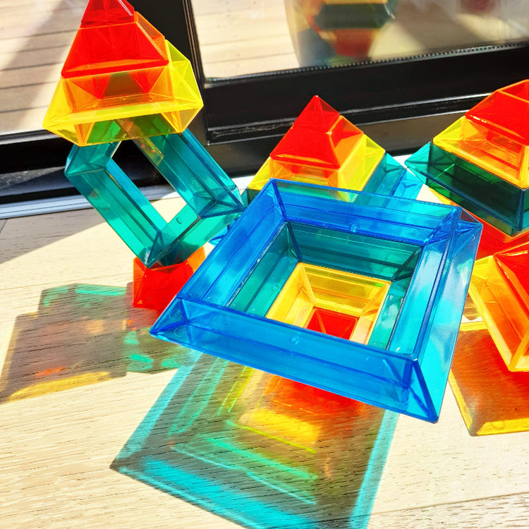 Stacking Rainbow Pyramid 30 Pcs