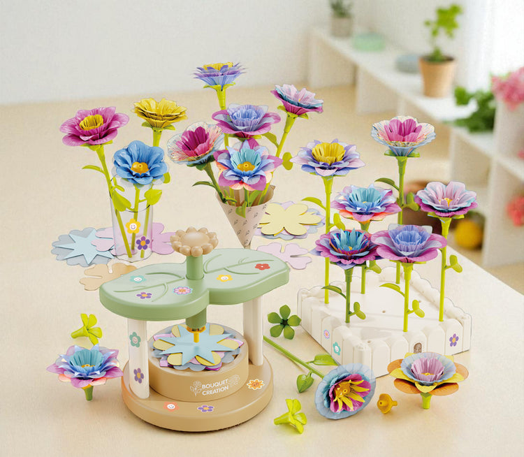 NEW! Flower Press Craft Kit - 189 Pcs Mega Set