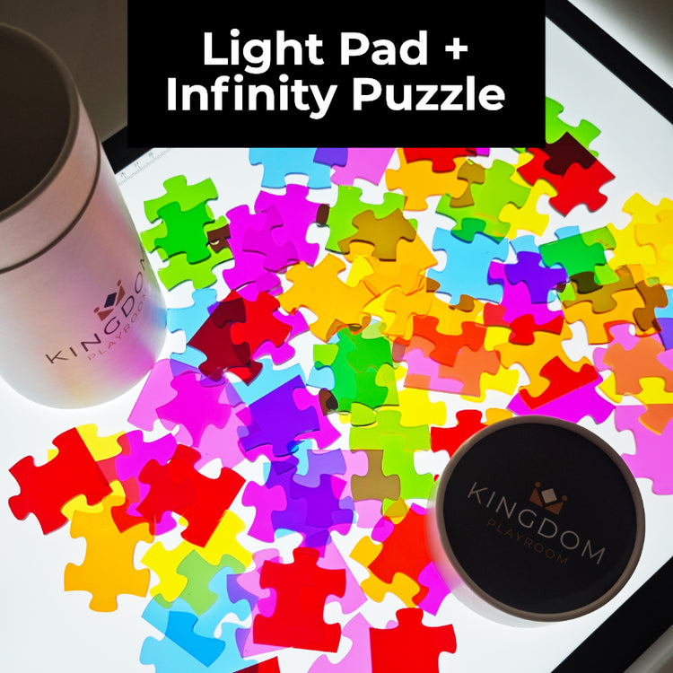 Rainbow Infinity Puzzle® 70 Pcs Acrylic Puzzle Set