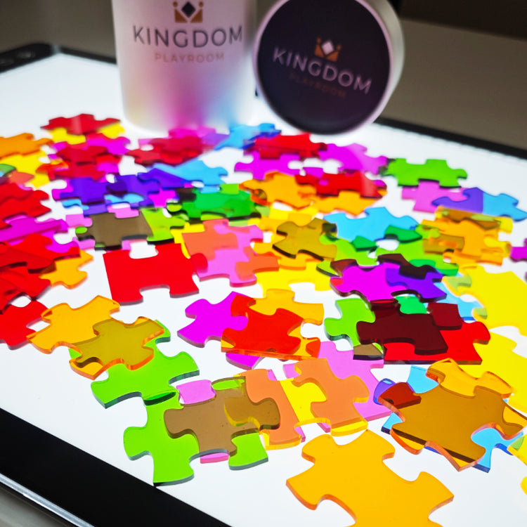 Rainbow Infinity Puzzle® 70 Pcs Acrylic Puzzle Set